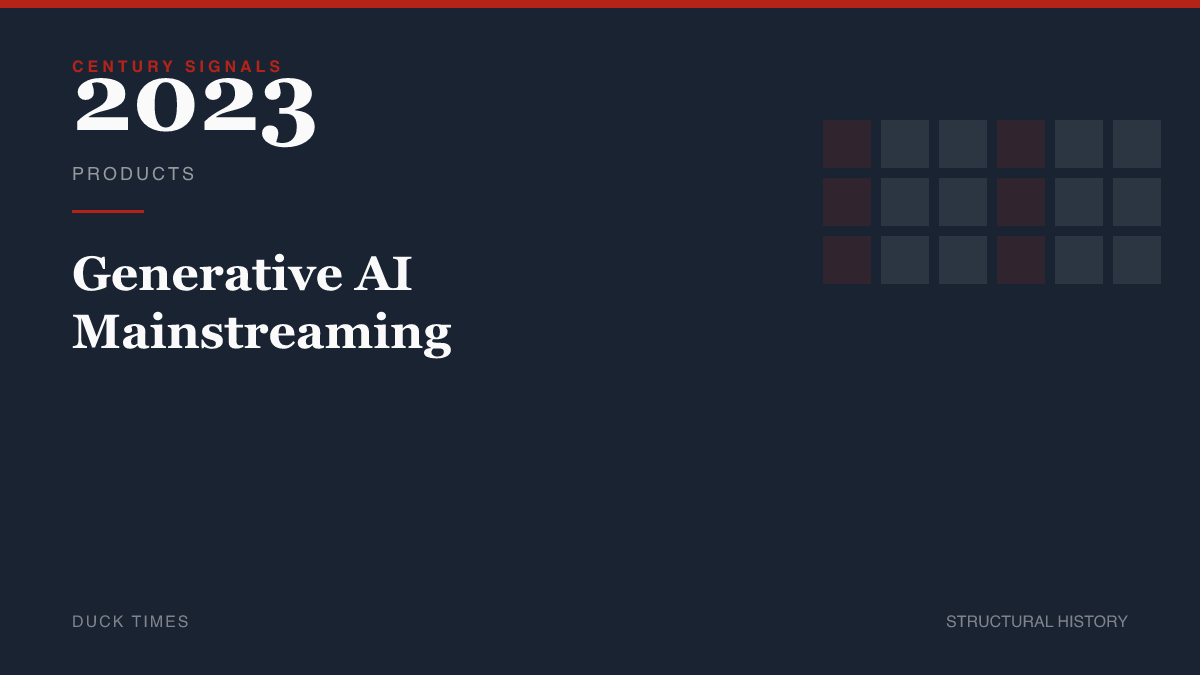 Generative AI Stopped Being a Demo and Became a Checkbox in Every Product