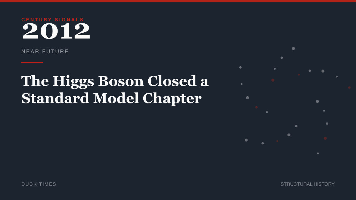 The Higgs Boson Closed a Standard Model Chapter