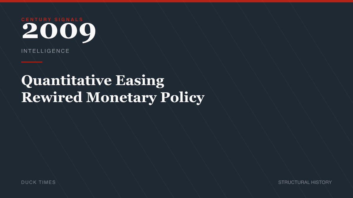 Quantitative Easing Rewired Monetary Policy